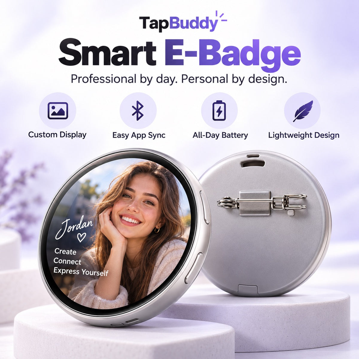 TapBuddy™ Smart Digital Badge