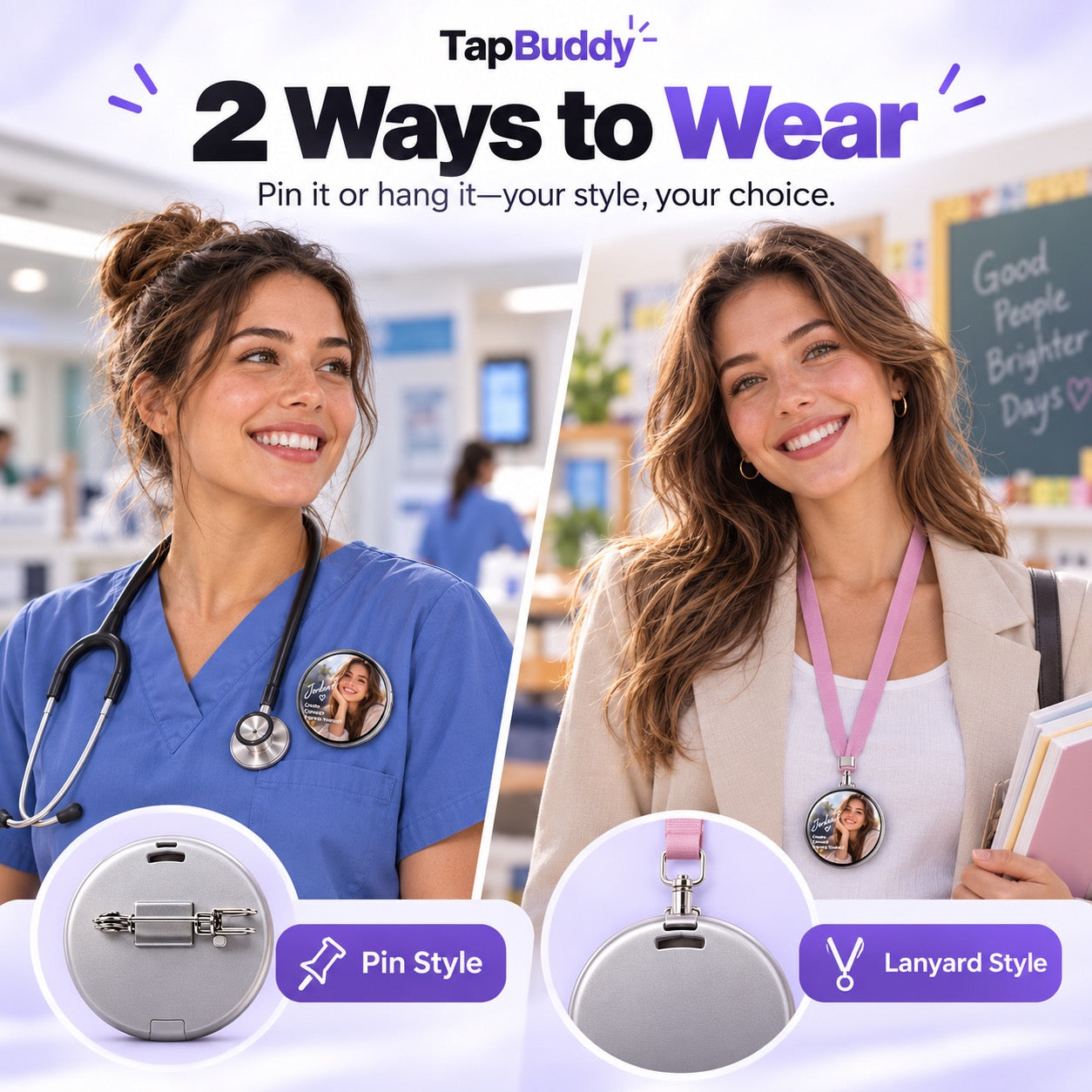 TapBuddy™ Smart Digital Badge