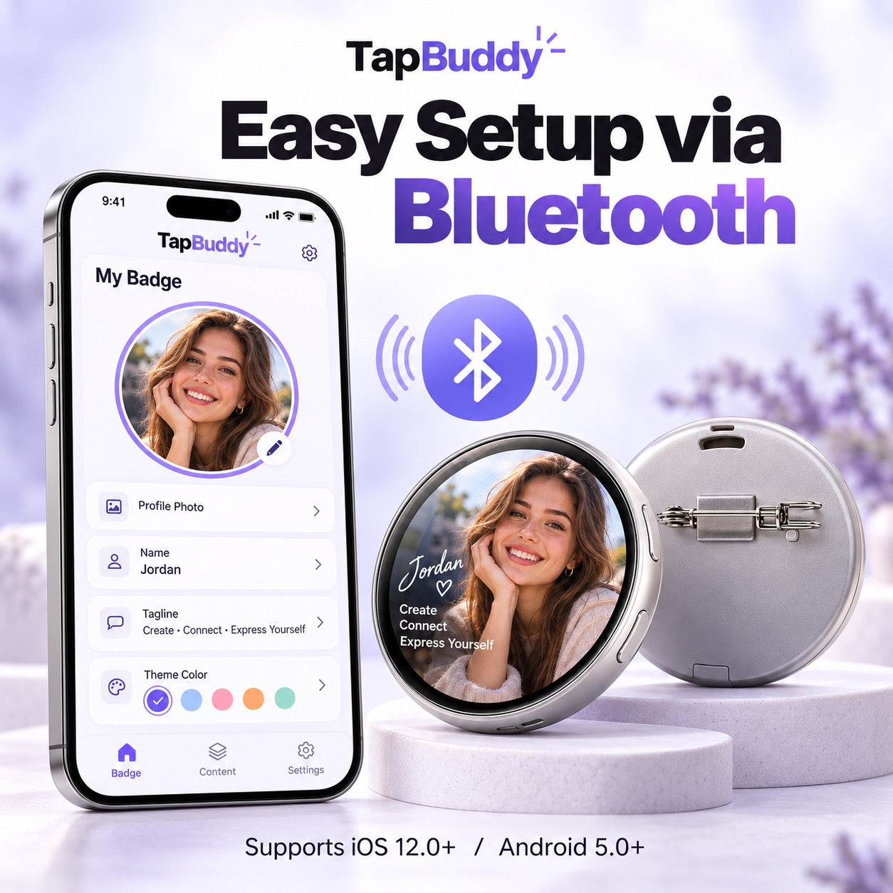 TapBuddy™ Smart Digital Badge