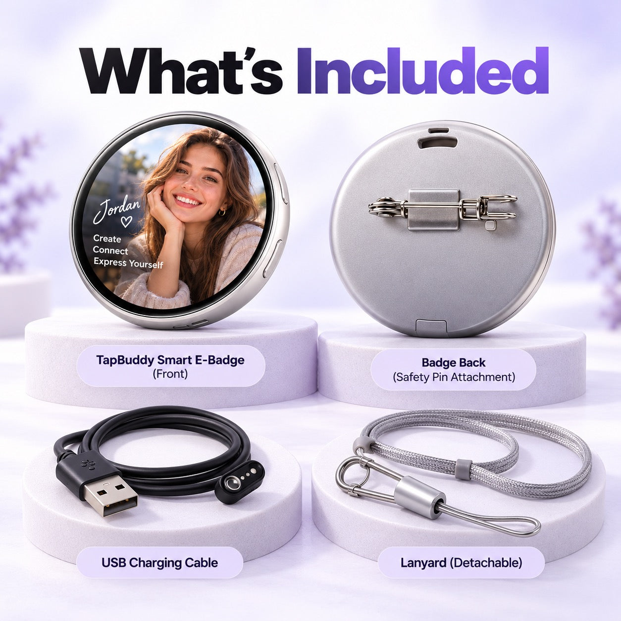 TapBuddy™ Smart Digital Badge