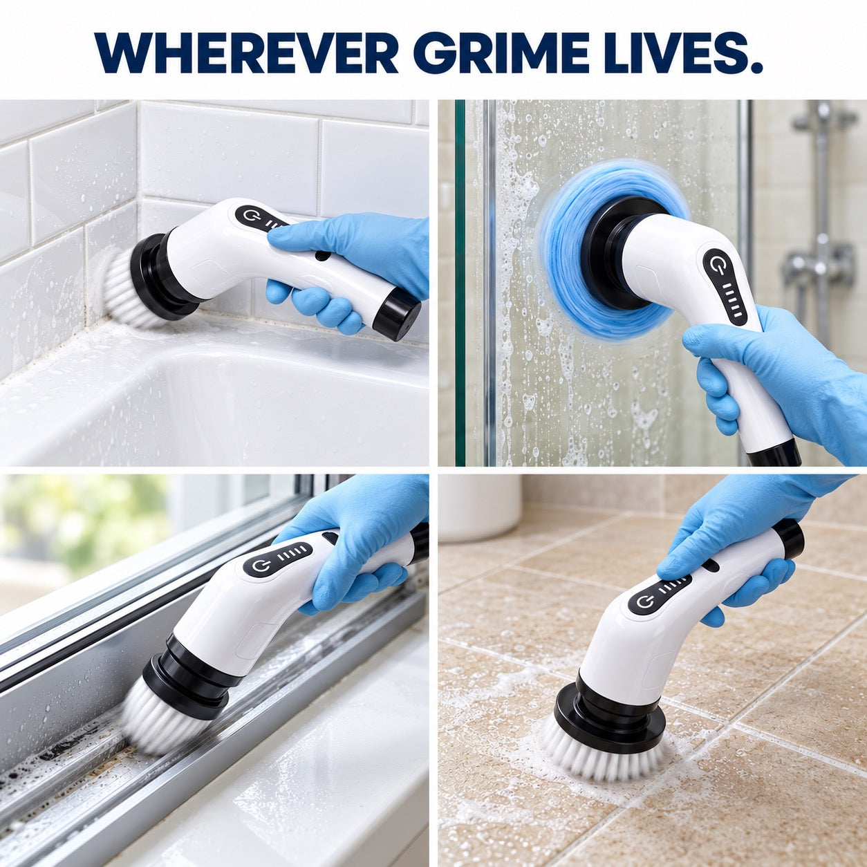 Electric Spin Scrubber