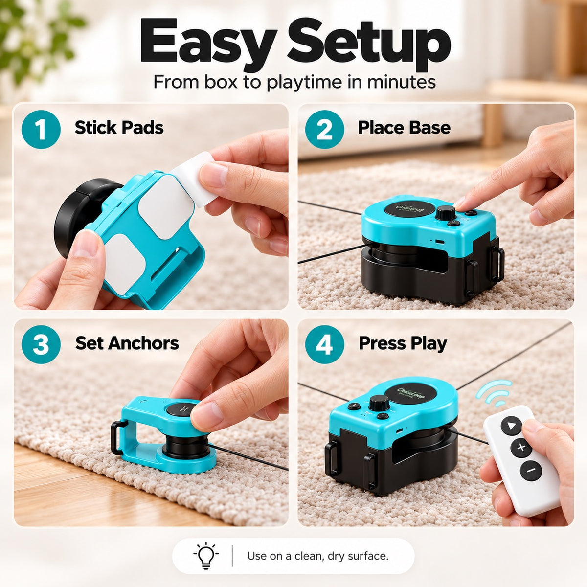 Paw Supply ChaseLoop™ Interactive Cat Toy